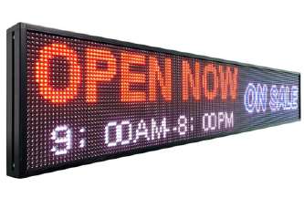 LED Scrolling Board
