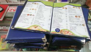 Menu Card